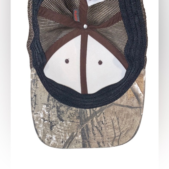 COLUMBIA PFG Camouflage trucker hat men’s size S/m medium - Picture 5 of 14